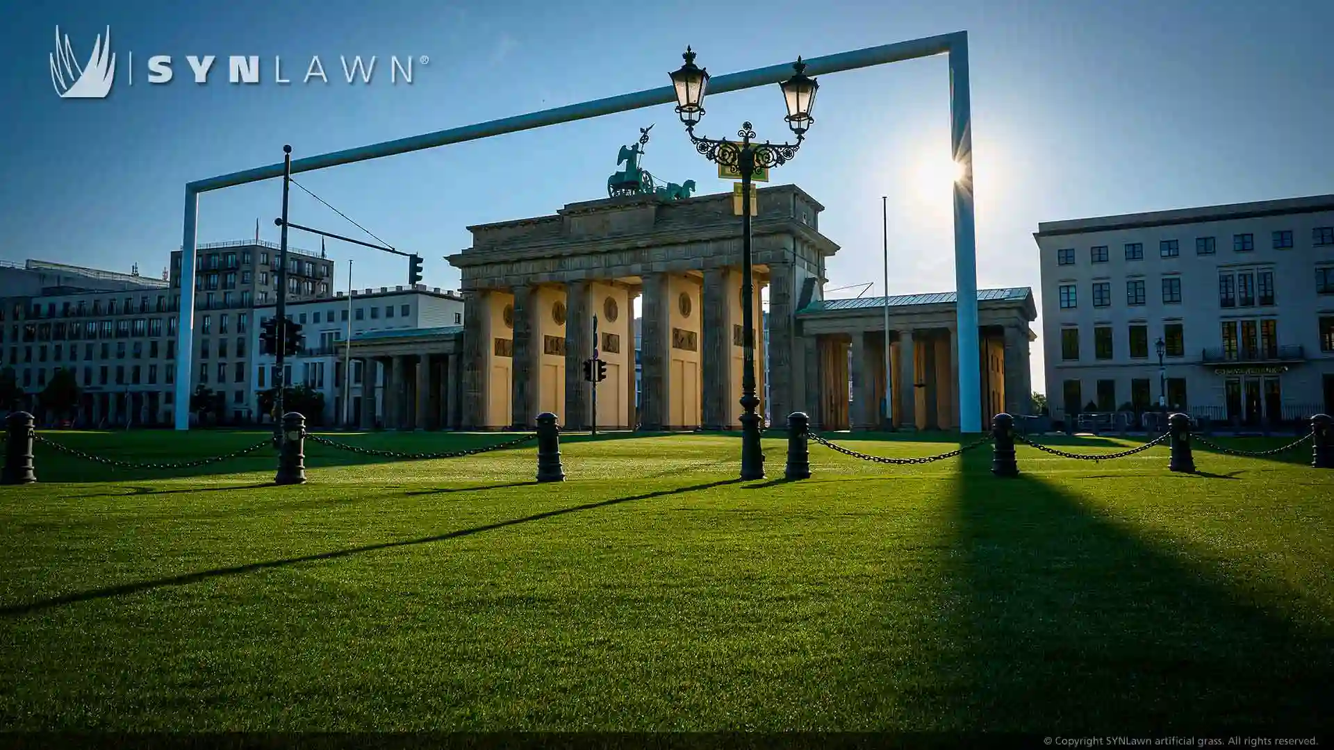 SYNLawn debuts green fan mile to celebrate EURO 2024