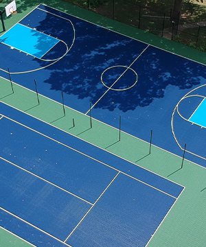 image of basketball court