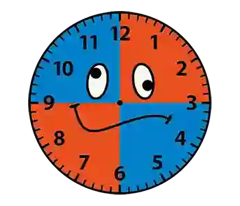 silly clock icon
