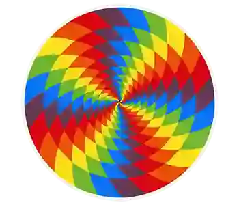 Rainbow swirl icon