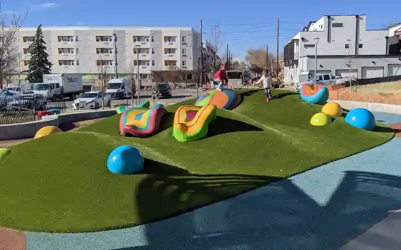 image of SYNLawn artificial grass at Denver Colorado Paco Sanchez Park