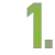 the number 1