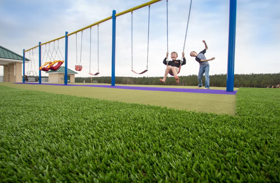 Berlin, Germany - Synthetic Turf for Playgrounds