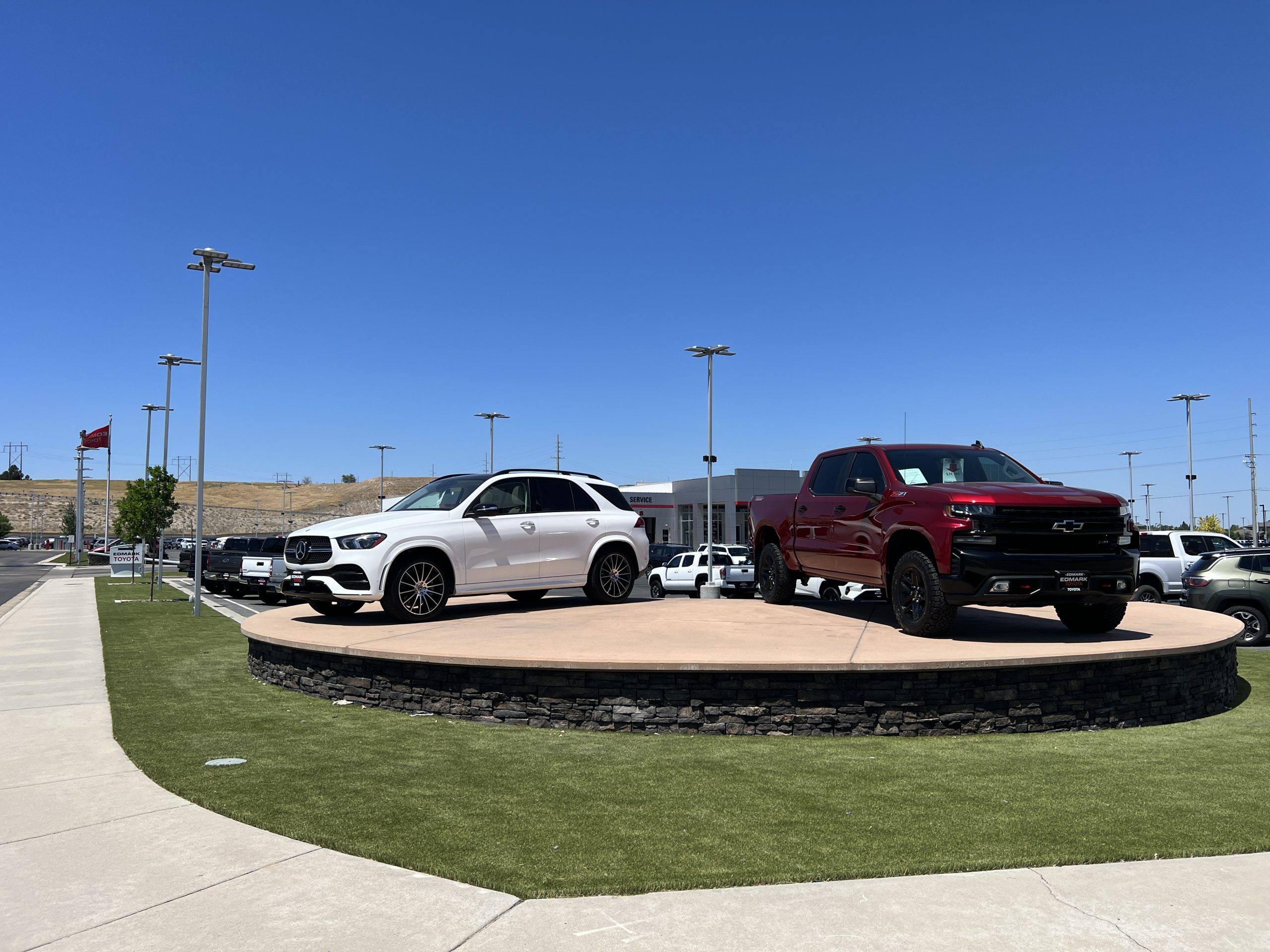 Idaho Car Dealership Saves Money and Resources with the Installation of Artificial Grass