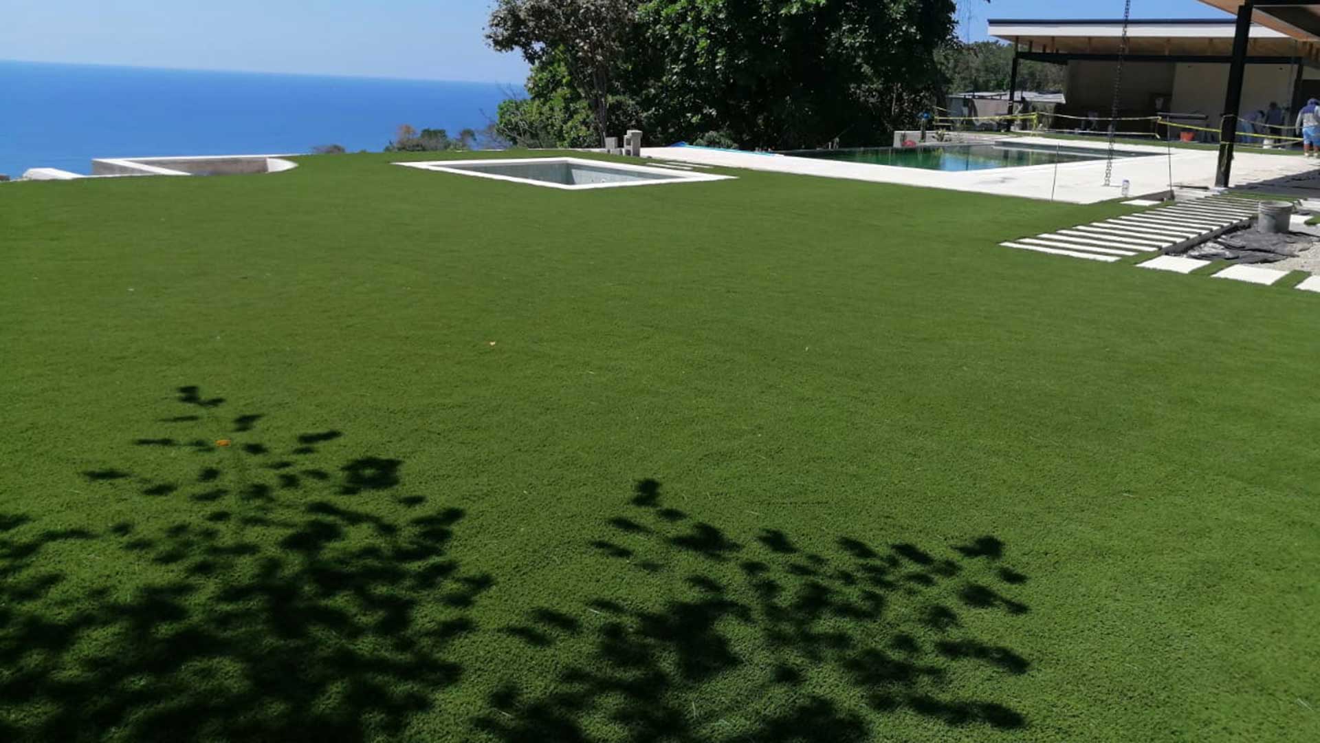 image of SYNLawn artificial grass at Ocean View Luxury House Santa Teresa Provincia de Puntarenas Costa Rica
